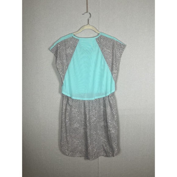 Title Nine Womens Nimblene Dress Size Medium Pebble Gray Blue Adjustable Waist - Picture 6 of 14